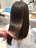 ハピネス 河原町店(Happiness)&nbsp;髪質改善 レイヤーカット ベージュ グレージュ 20代 30代 40代