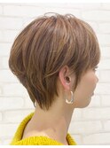 ヘルシースタイル/ハンサムショートショート/小顔/前髪/ボブ