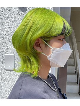 ミュー(Mu) ライムグリーン/テニスボールカラー