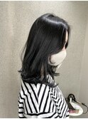 グレージュカラー/髪質改善/ブルーブラック[渋谷駅]