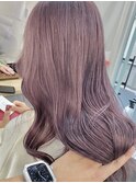 ハイトーンカラー/ラベンダーベージュ/レイヤー【柏・柏駅】