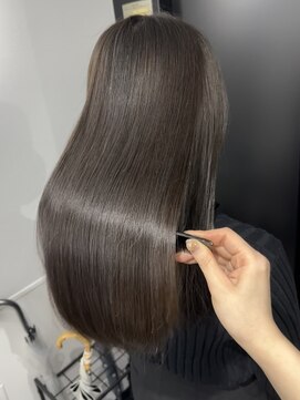 ピリオド 蒲田(Period.) 髪質改善/オリーブグレージュカラー/透明感カラー/蒲田/近藤