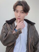 エイチ(H eitf) 【エイチ原宿】MEN'S HAIR/かき上げヘア