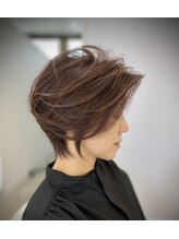 ミュゼ ヘアアンドメイク(Muse'e hair&make) 柔らかさと抜け感を大事にした上質で上品な大人のショートヘアー