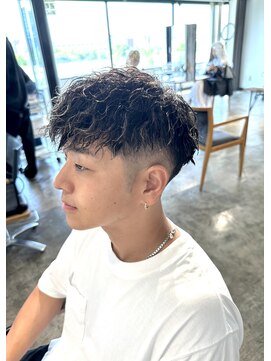 ザ オーダー(THE ORDER) ツイストパイラルパーマメンズパーマツイスパフェードカット