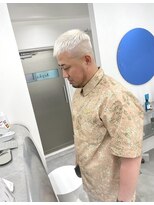 ケプカ(KEPKA)&nbsp;メンズ　ホワイトヘア　ハイトーン