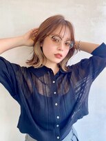 レイラバイアフロート 吉祥寺(Lila by afloat)&nbsp;くびれボブ/くびれロブ/インナーカラーボブ/顔まわりレイヤー