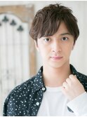 流行りのグレージュアッシュ斜めバングビジカジショートh与野