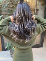 ヘアーサロン アモル(HAIR SALON Amor) ハイライトレイヤーカットダブルカラーイルミナカラー縮毛矯正