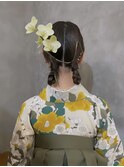 卒業式ヘアセット/ヘアアレンジ