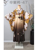 きものサロン すずめ屋&nbsp;レンタル卒業袴-47（袴、帯の色は選択可）