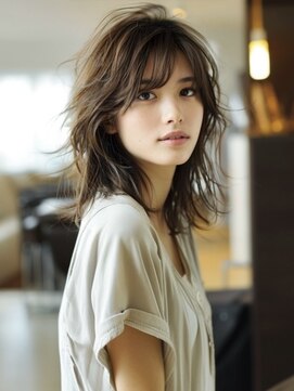 アルトリスト(Altruist Aging×HAIR&SPA) ☆イメチェンピンクベージュアンブレラカラー前髪クールショート