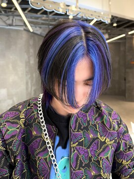 ピークアブー 原宿ハラカド(PEEK-A-BOO) ウルフレイヤー/姫カットレイヤー前髪なし/アンブレラカラー