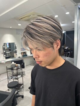 キング 楠葉店(K!ng) 波巻きツイストスパイラルパーマ/フェザーパーマ/眉毛/メンズ