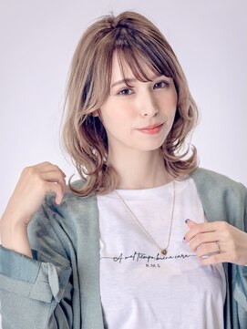 スノードロップ 荻窪(Snowdrop) ホワイトグレージュ/デジタルパーマ/チェリーブラウン/荻窪