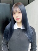 美髪韓国ヘア顔周りレイヤーロング_ba511731