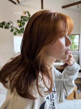 ミッケ(mikke) ミディアムレイヤースタイル