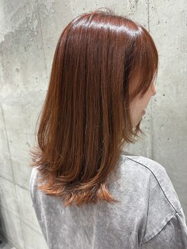 レックスヘアーインターナショナル(ReX HAIR INTERNATIONAL) 【堂安稚菜】orange hair