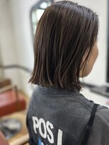 ラリカ(La Rica)&nbsp;30代、40代にもおすすめ。幼くない切りっぱなしボブ！