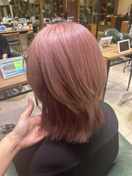 チップタップ 保谷店(tip top) ツートーンピンクカラー