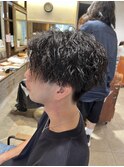 メンズツイストスパイラルパーマ