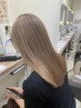 アッシュ さがみ野店(Ash) 中明度のミルクティベージュ。