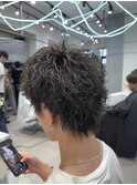 渋谷スパイキーショートパーマスパイキーパーマ刈り上げショート