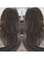 アニー 松戸(ANNI)&nbsp;ハイライト×インナー/マロンベージュ/Aラインボブ/かきあげ