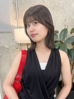 ノエ(noe) ミディアムヘア/デザインカラー/フェイスフレーミング/栄h182