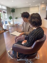 丁寧なカウンセリングで“理想のスタイル”を共有します