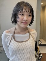 ヘアー アイス ルーチェ(HAIR ICI LUCE)&nbsp;ミニボブ/くせ毛ヘア/フェイスレイヤー/上田