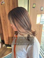アヴァンス 天王寺店(AVANCE.) ブリーチ一回でできるインナーカラー