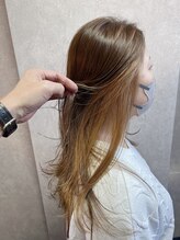 ロックス ヘアー ギャラリー(Rocks hair gallery)&nbsp;「褒められイヤリンググレージュ」