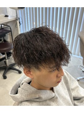 【FABRO:担当藤岡勇気】マッシュ×ツイストスパイラルパーマ