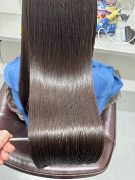 ライア 下北沢(laia) ラベンダーブラウン×髪質改善【髪質改善 laia 下北沢】