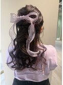 結婚式＊hairset