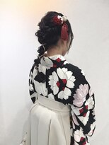 シアー(sheer)&nbsp;《sheer/氏家》#卒業式#着付け#編みおろしヘアセット#袴