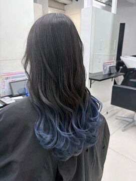 アライブ ハラジュク(ALIVE harajuku) ブリーチインナーバレイヤージュグラデーションカラー夕貴