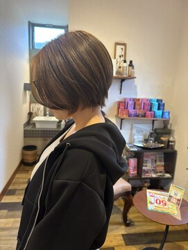 アレッタヘアーサロン(ALETTA HAIR SALON) 大人ショートボブ