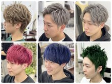 メンズサロンカット＆パーマEnhance相模原相武台前店【エンハンス】の雰囲気（ケアブリーチと高発色カラーでミルクティーから原色系までOK！）