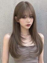 ユーフォリア 新宿通り(Euphoria)&nbsp;オリーブグレージュロングレイヤーカット☆
