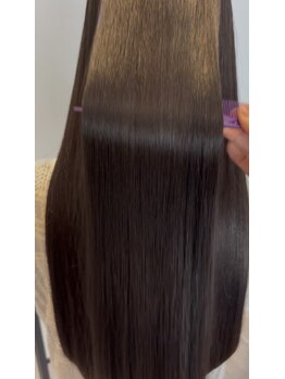 ルー ヘアー(luu hair)の写真/もう、まとまらない髪に悩まない。つるりんちょ。SYSTEMで、軽いのに収まる髪へ。