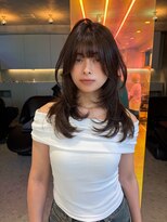 ロンドルーチェ 心斎橋(Lond luce)&nbsp;グレージュ×ハッシュカット［髪質改善/縮毛矯正/レイヤー］