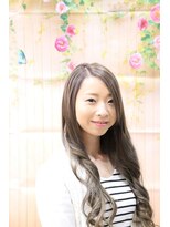 ヘアープロデュース ハート(hair produce HEART)&nbsp;【デジタルパーマ】　ロングヘア/コテ巻き風パーマ/レイヤー