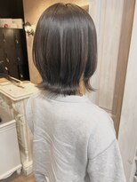 キャアリー(Caary)&nbsp;福山美容室caary髪質改善シルクストレートレイヤーボブ10代20代