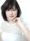 大人キレイなビューティーボブ