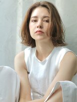 アスター(astar)&nbsp;【Astar】ルーズウェーブボブ　セミディ　リラックス　抜け感