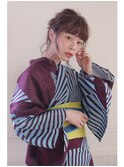 <<二子玉川/uri>> 2019 浴衣×ヘアセット