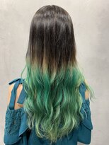 エイトセカンド 新宿三丁目店(EIGHT second)&nbsp;グラデーションカラー/グリーン