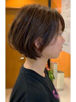 レクタ(recta)&nbsp;【美容室　京都　伏見　recta】似合わせ率100％ショートボブ